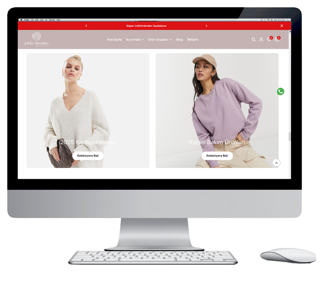 E-Ticaret - Sanal Mağaza Enterprise Enterprise XXS
